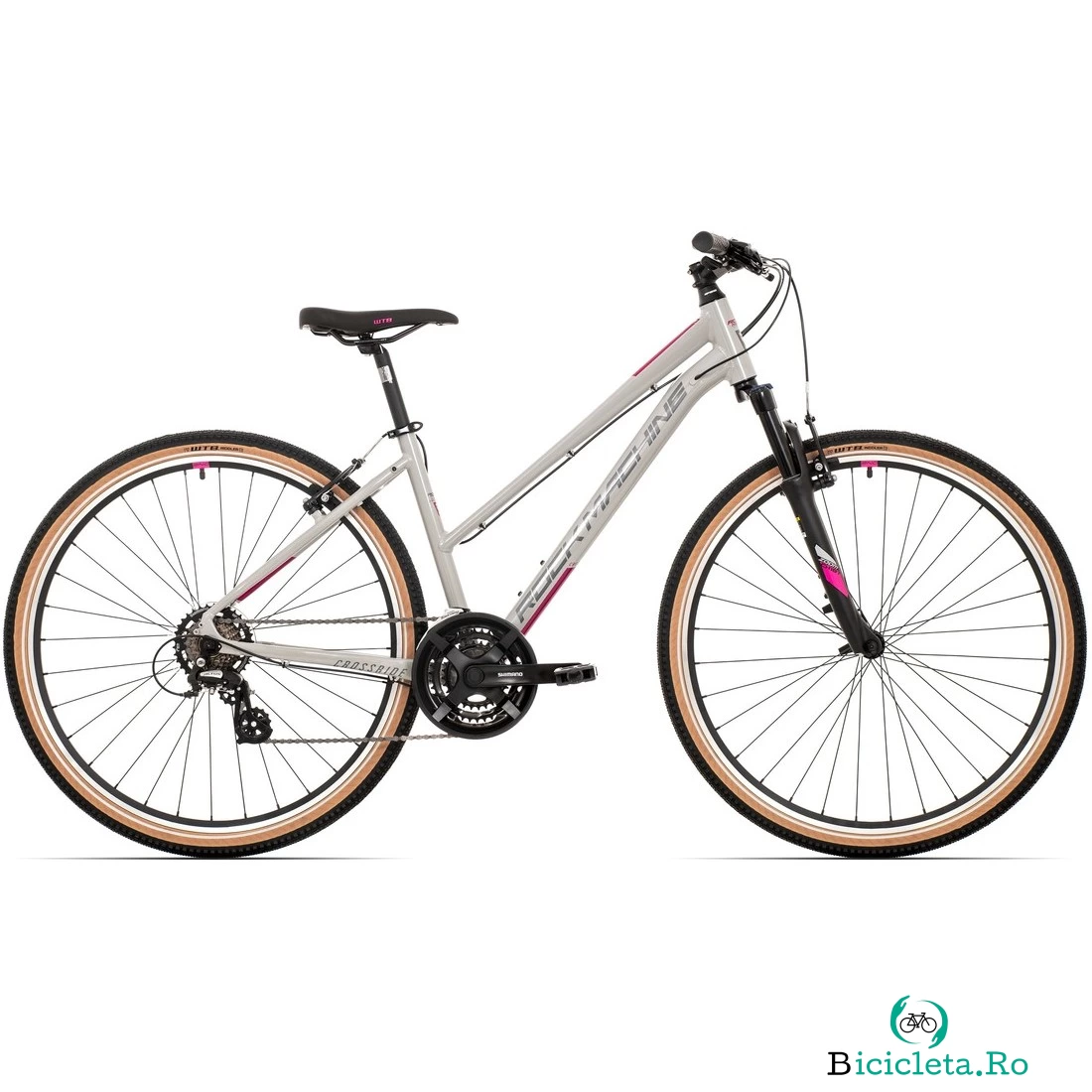 Bicicleta Rock Machine Crossride 100 Lady 29 Gri/Roz L-19 la 2,384.00 lei ron
