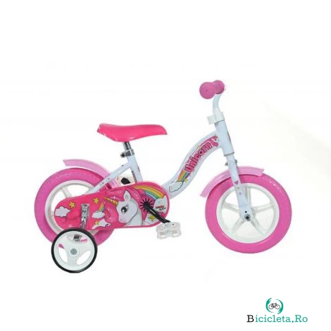 Bicicleta copii 10 - unicorn