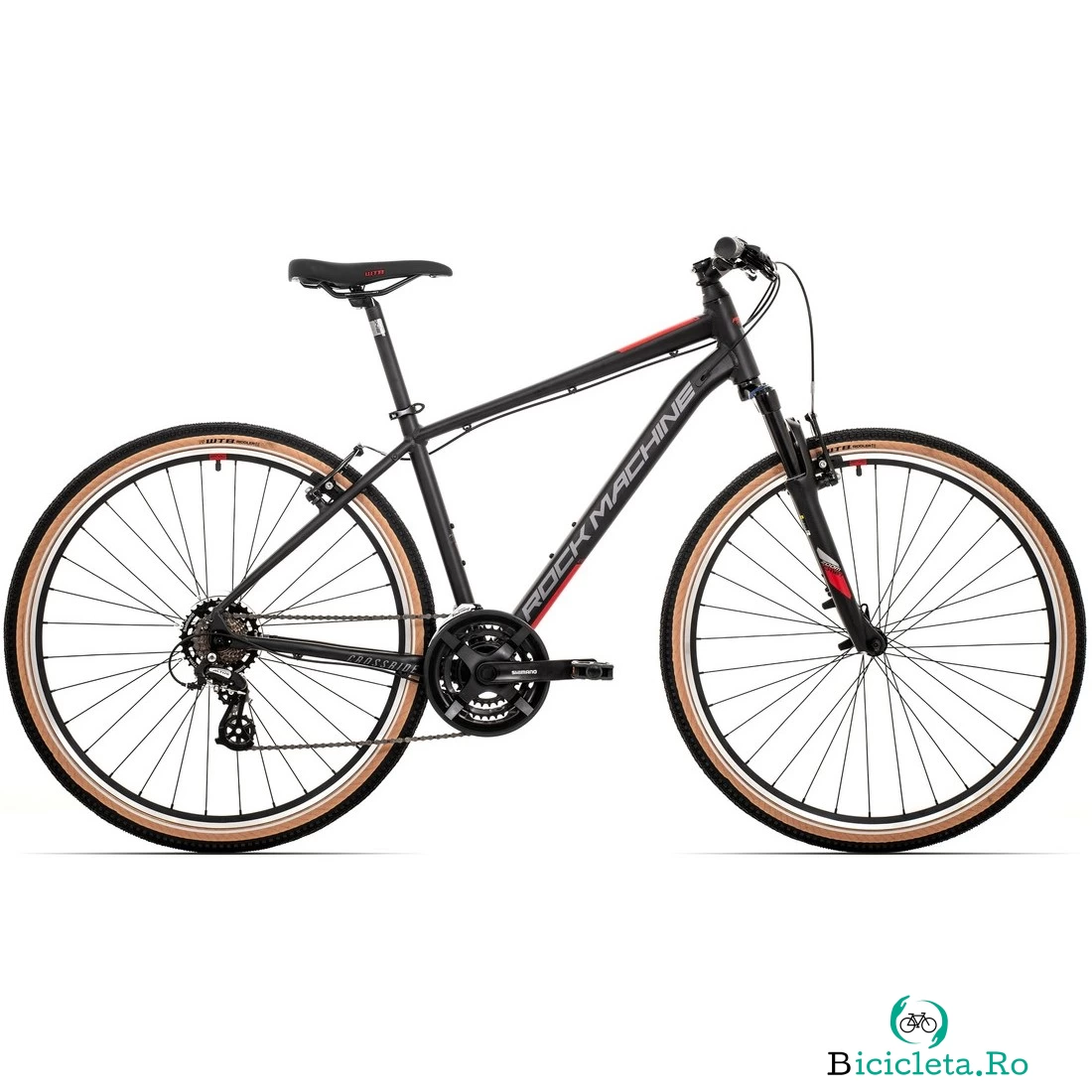 Bicicleta Rock Machine Crossride 100 29 Negru/Rosu M-18