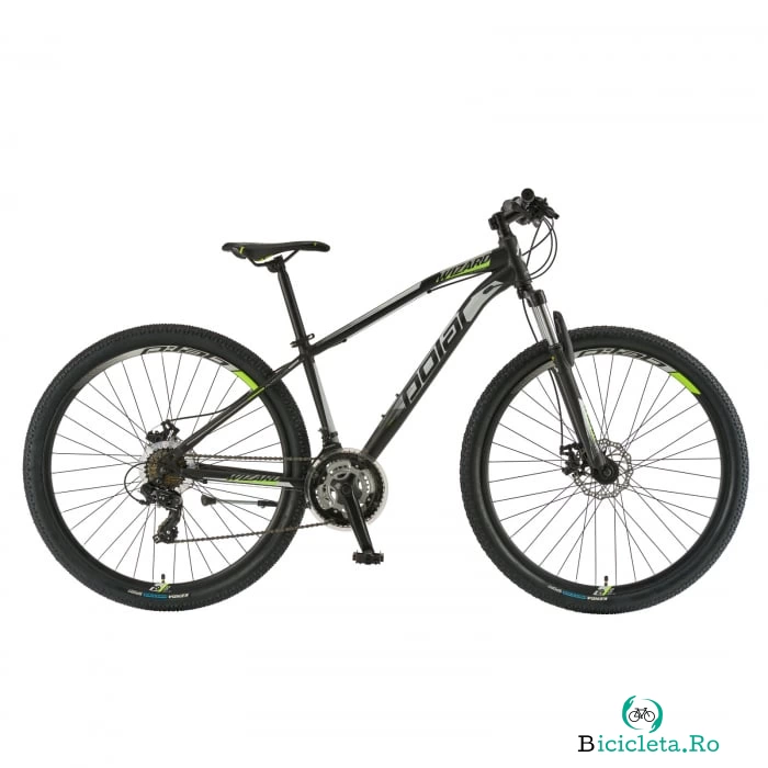 Bicicleta Mtb Polar Wizard 1.0 - 29 inch, S-M, Negru-Galben la 1,250.00 lei ron