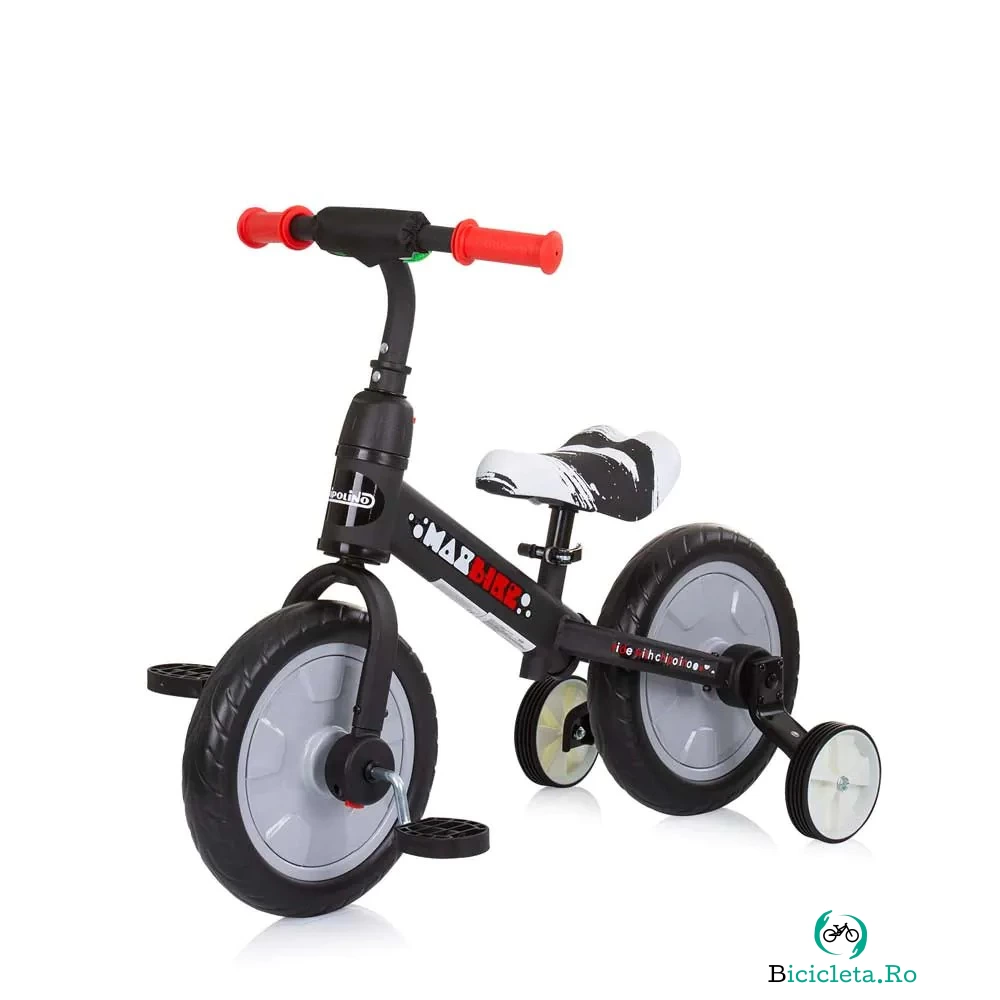 Bicicleta fara pedale unisex Chipolino Max Bike Gri