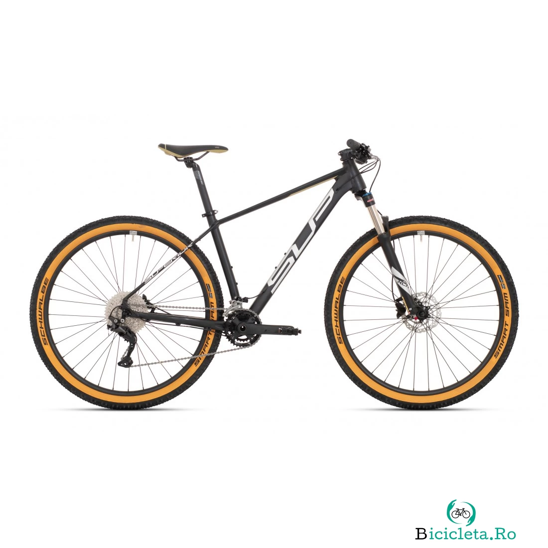Bicicleta Superior XC 879 29 Matte Black/Silver/Olive 22 - (XL)