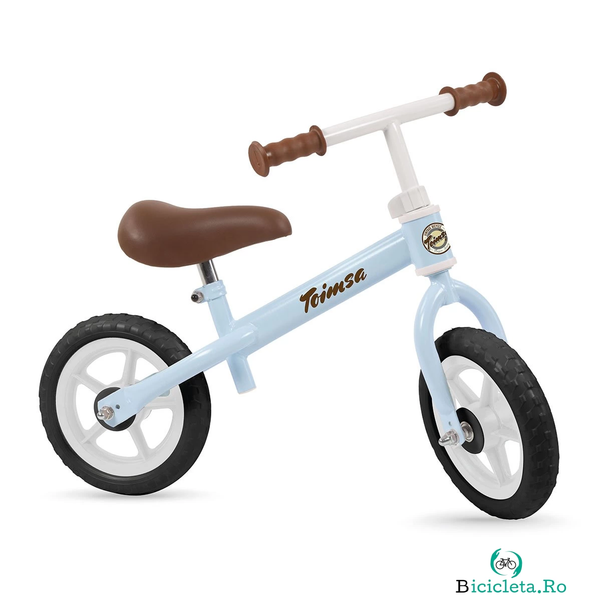 Bicicleta fara pedale, Toimsa, Vintage, 10 inch, Albastru la 249.99 lei ron