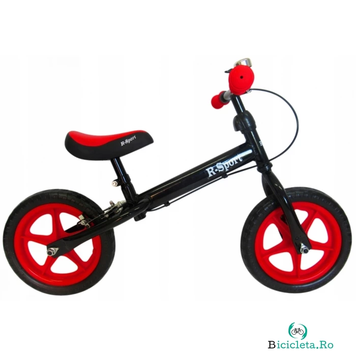 Bicicleta fara pedale R-Sport R4 rosu-negru