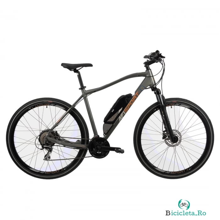 Bicicleta Electrica Afisport C17 - 28 Inch, L-XL, Gri la 3,790.00 lei ron